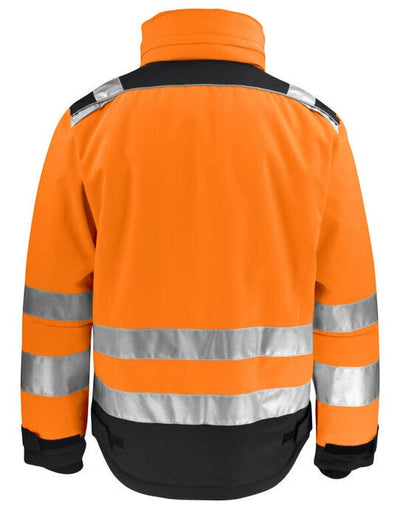 Jobman JM1347 Winter Jacket Star Hi-Vis - Orange/Black