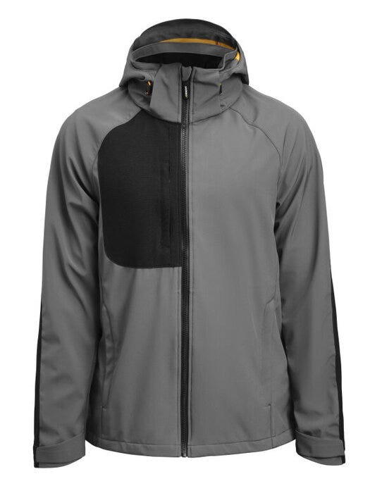 Jobman JM1391 Oxygen Softshell Jacket - Dark Grey/Black