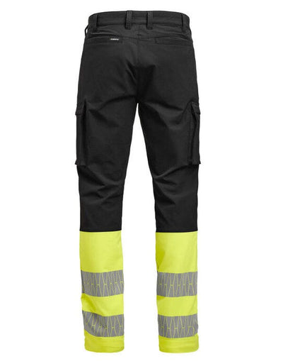 Jobman JM2328 Service Trousers Stretch Hi-Vis - Black/Yellow