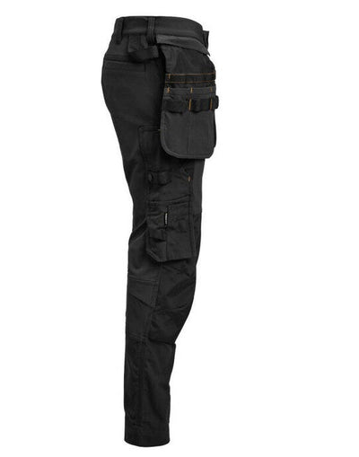 Jobman JM2371 Womens Craftsman Trousers Stretch - Black