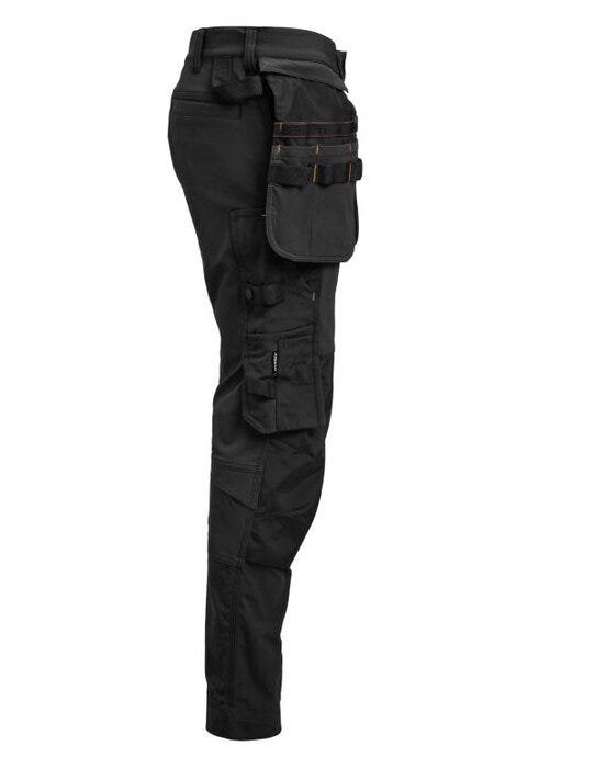 Jobman JM2371 Womens Craftsman Trousers Stretch - Black