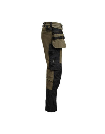 Jobman JM2391 Craftsman Trouser 4-Way Stretch - Olive Green/Black