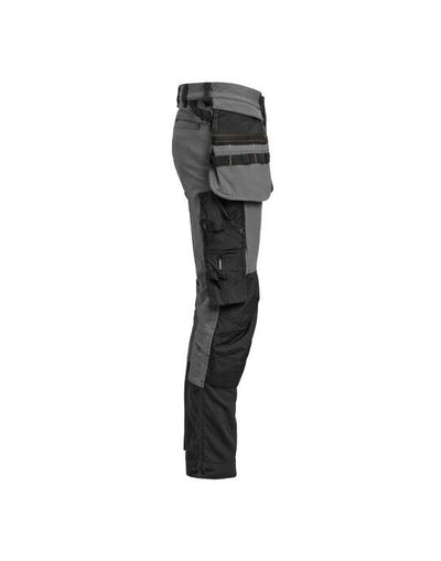 Jobman JM2391 Craftsman Trouser 4-Way Stretch - Dark Grey/Black