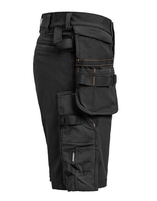 Jobman JM2397 Craftsman Shorts 4-Way Stretch - Black