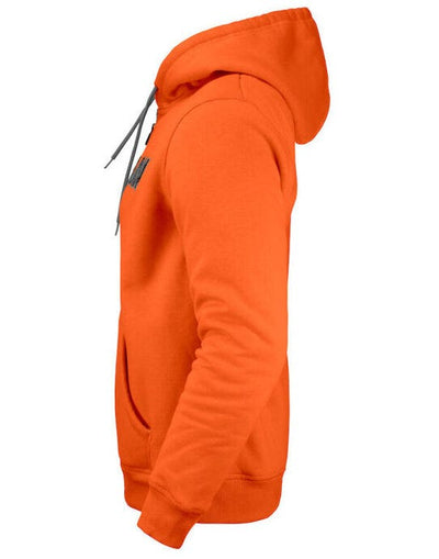 Jobman JM5154 Mens Vintage Hoodie Lined - Orange/ Dark Grey