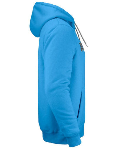 Jobman JM5154 Mens Vintage Hoodie Lined - Ocean/Dark Grey
