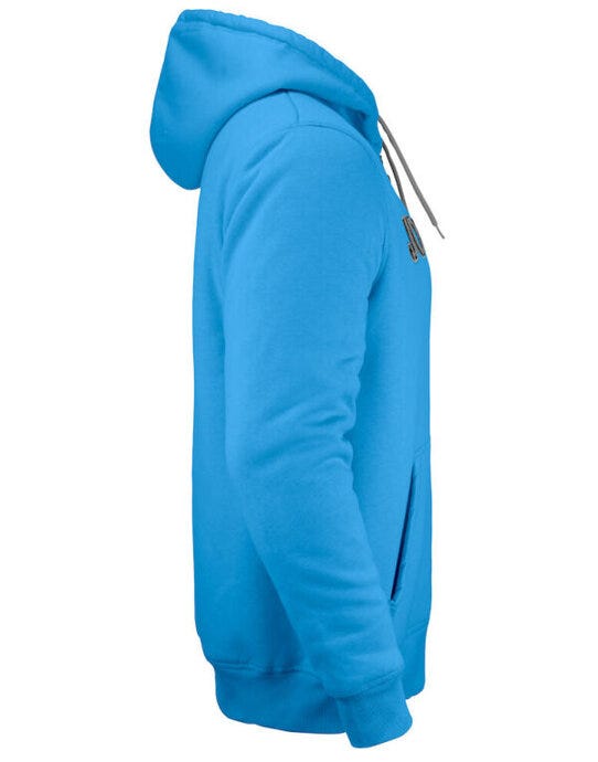 Jobman JM5154 Mens Vintage Hoodie Lined - Ocean/Dark Grey