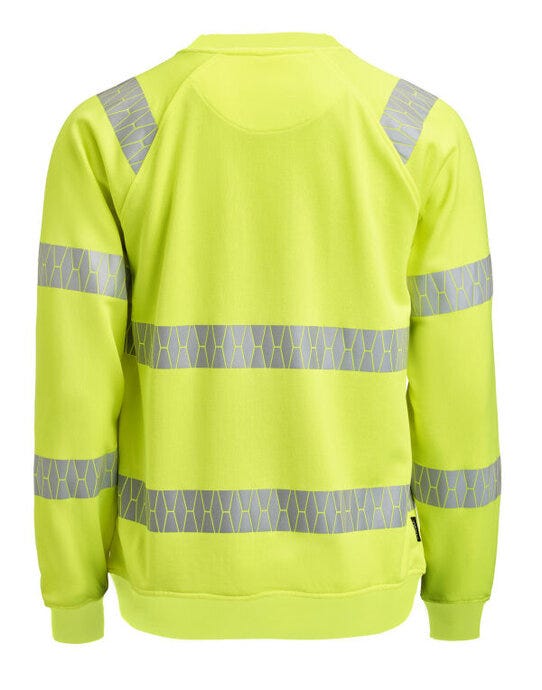 Jobman JM5324 Sweatshirt Hi-Vis - Yellow