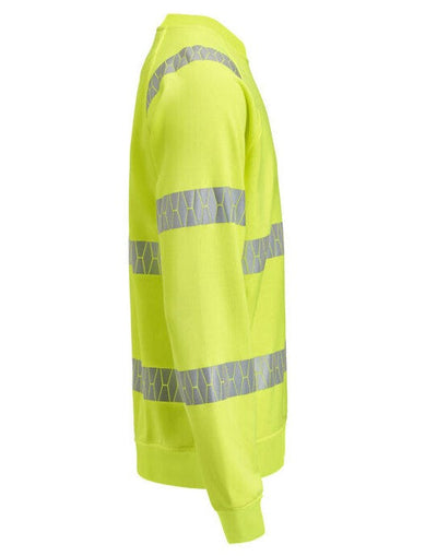 Jobman JM5324 Sweatshirt Hi-Vis - Yellow