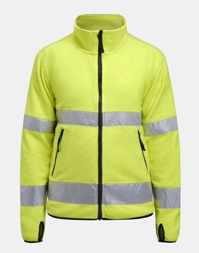 Jobman JM5502 Fleece Jacket Hi-Vis - Yellow
