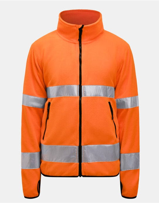 Jobman JM5502 Fleece Jacket Hi-Vis - Orange