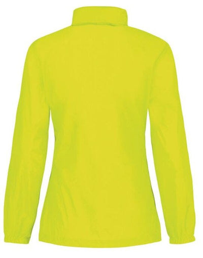 B&C JW902 B&amp;C Women's Sirocco Windbreaker Jacket - Ultra Yellow