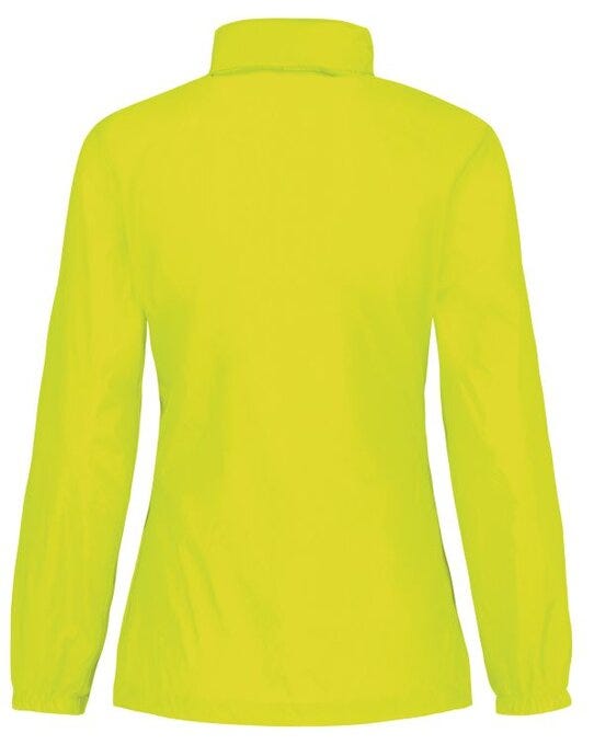 B&C JW902 B&amp;C Women's Sirocco Windbreaker Jacket - Ultra Yellow