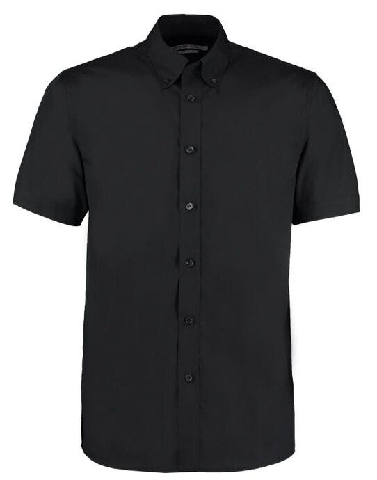 Kustom Kit KK100 Mens SS Workforce Shirt - Black