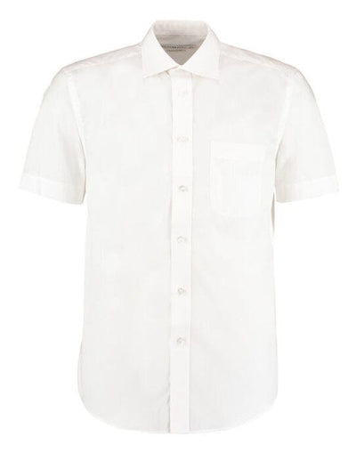Kustom Kit KK102 Men SS Classic Business Shirt - White