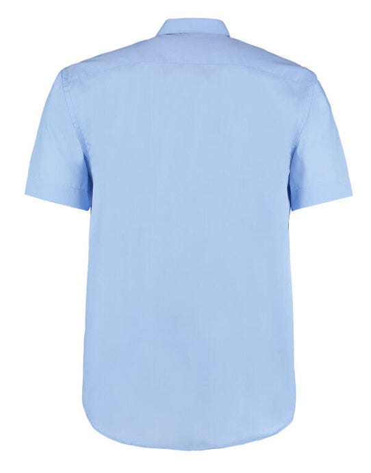 Kustom Kit KK102 Men SS Classic Business Shirt - Light Blue