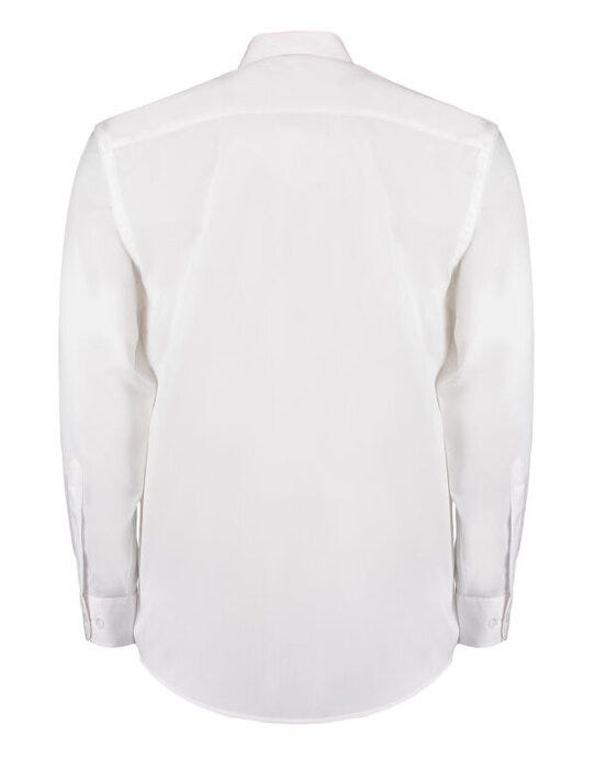 Kustom Kit KK104 Men LS Classic Business Shirt - White