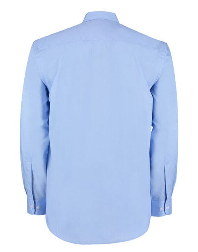 Kustom Kit KK104 Men LS Classic Business Shirt - Light Blue
