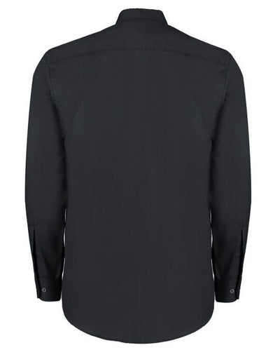 Kustom Kit KK104 Men LS Classic Business Shirt - Black