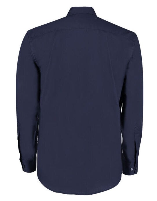 Kustom Kit KK104 Men LS Classic Business Shirt - Dark Navy