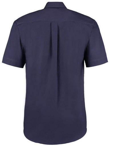Kustom Kit KK109 Mens SS Classic Oxford Shirt - Midnight Navy