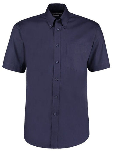 Kustom Kit KK109 Mens SS Classic Oxford Shirt - Midnight Navy