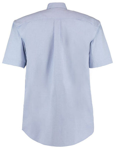 Kustom Kit KK109 Mens SS Classic Oxford Shirt - Light Blue