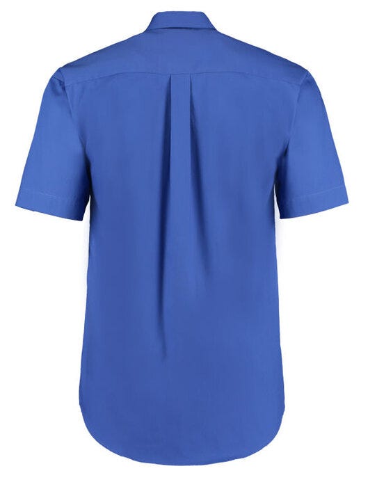 Kustom Kit KK109 Mens SS Classic Oxford Shirt - Royal Blue