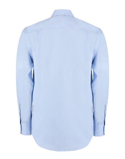 Kustom Kit KK116 Mens LS Non Iron Shirt - Light Blue