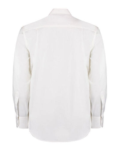 Kustom Kit KK118 Mens LS Premium Oxford Shirt - White
