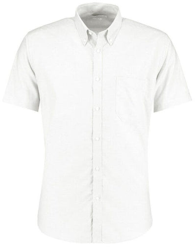 Kustom Kit KK183 Mens SS Slim Workwear Shirt - White