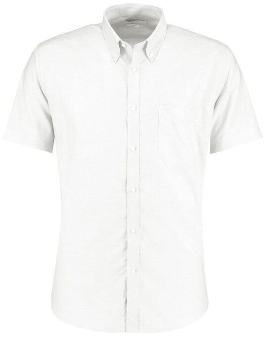 Kustom Kit KK183 Mens SS Slim Workwear Shirt - White
