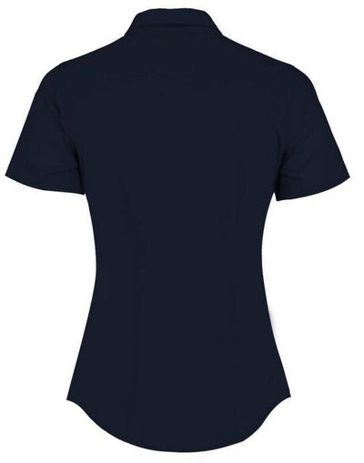 Kustom Kit KK241 Lady SS Tailored Poplin Shirt - Dark Navy