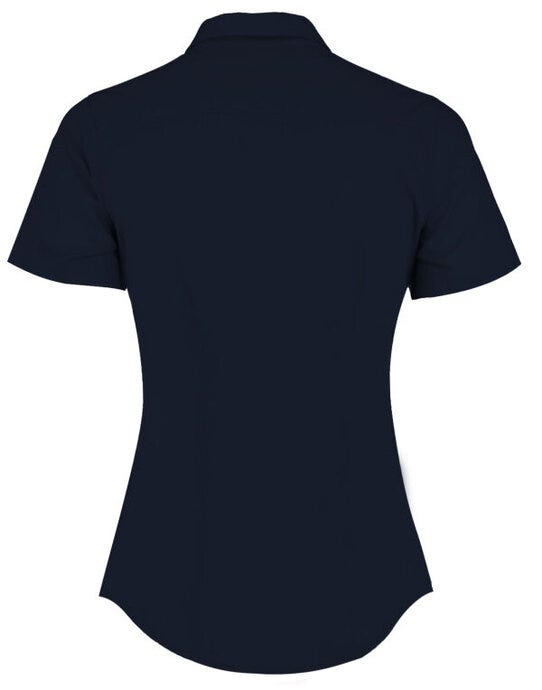 Kustom Kit KK241 Lady SS Tailored Poplin Shirt - Dark Navy