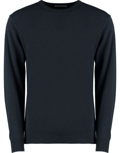 Kustom Kit KK253 Men Arundel Crew Neck Sweater - Navy