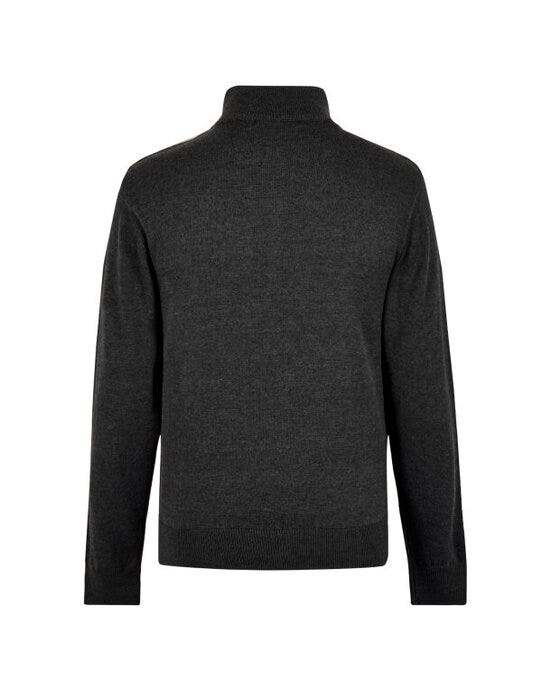 Kustom Kit KK254 Arundel 1/4 Zip Sweater - Graphite