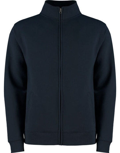 Kustom Kit KK334 Mens Regular Fit Zipped Sweat - Navy
