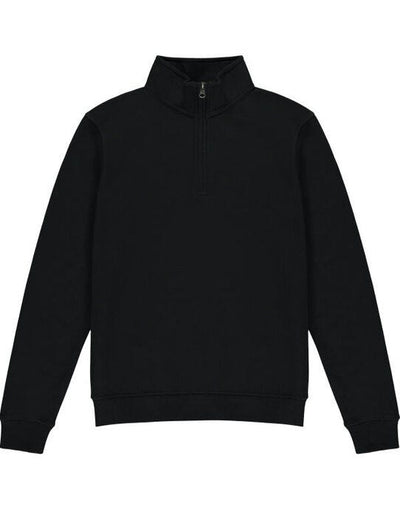 Kustom Kit KK335 Mens Regular 1/4 Zip Sweat - Black