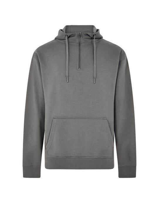 Kustom Kit KK336 Regular Fit 1/4 Zip Hoodie - Dark Grey