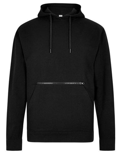 Kustom Kit KK338 Regular Fit Pique Hoodie - Black