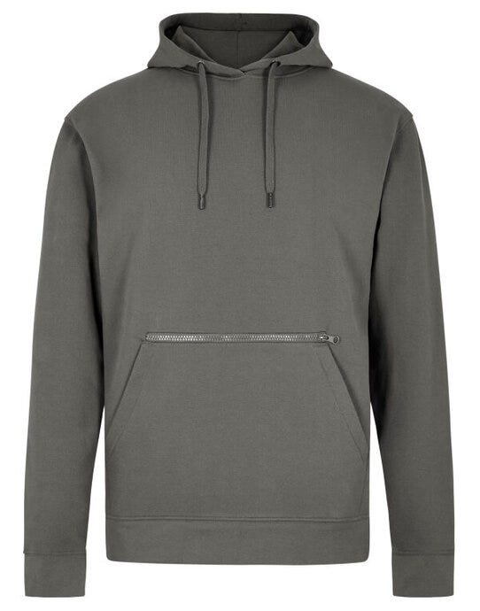 Kustom Kit KK338 Regular Fit Pique Hoodie - Dark Grey