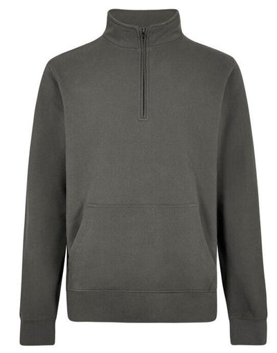 Kustom Kit KK339 1/4 Zip Pique Sweatshirt - Dark Grey