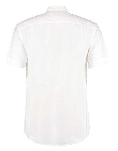Kustom Kit KK350 Men SS Classic Workwear Shirt - White