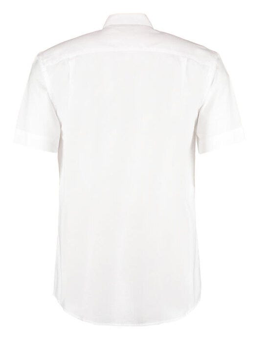Kustom Kit KK350 Men SS Classic Workwear Shirt - White