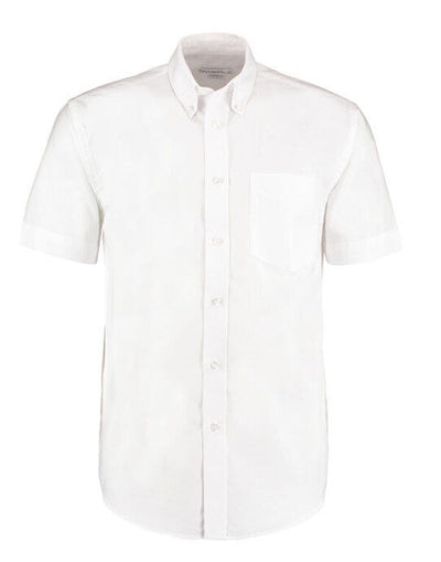 Kustom Kit KK350 Men SS Classic Workwear Shirt - White