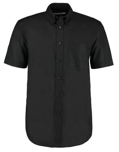Kustom Kit KK350 Men SS Classic Workwear Shirt - Black
