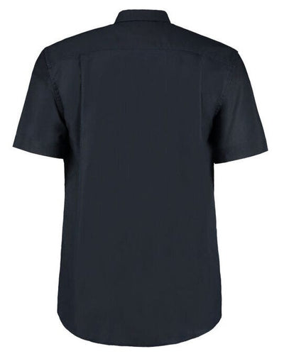 Kustom Kit KK350 Men SS Classic Workwear Shirt - French Navy