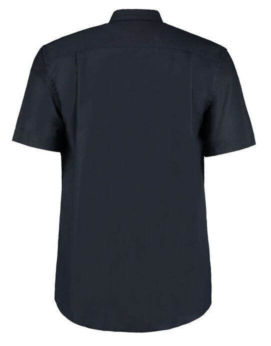 Kustom Kit KK350 Men SS Classic Workwear Shirt - French Navy