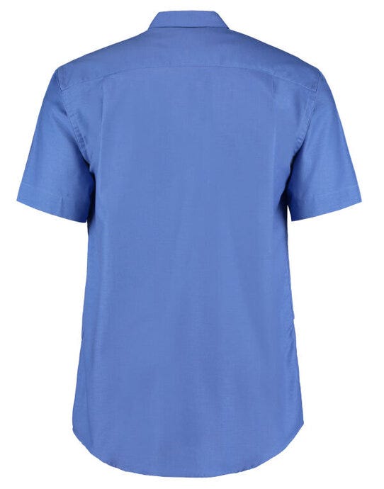 Kustom Kit KK350 Men SS Classic Workwear Shirt - Italian Blue