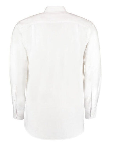 Kustom Kit KK351 Men LS Classic Workwear Shirt - White